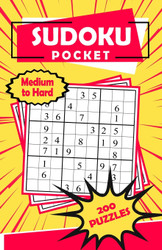 Sudoku Pocket Medium to Hard 200 Puzzles