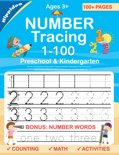 Number Tracing book for Preschoolers