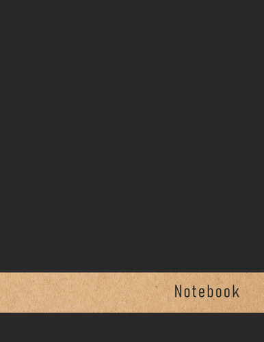 Blank Notebook: Unlined Blank notebook with numbered pages