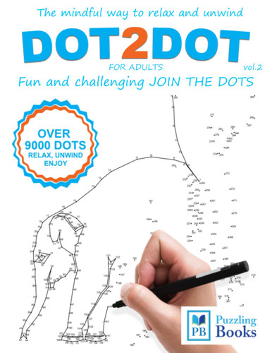 DOT TO DOT For Adults Fun and Challenging Join the Dots: The mindful