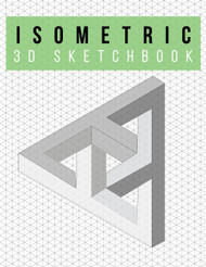 Isometric Graph Paper Notebook | 3D Sketchbook | Infinite Design