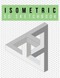 Isometric Graph Paper Notebook | 3D Sketchbook | Infinite Design