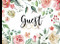 Guest Book: GORGEOUS Watercolor