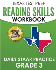 Texas Test Prep Reading Skills Workbook Daily Staar Practice Grade 3: