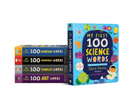 My First 100 STEAM Words Book Set from Baby University