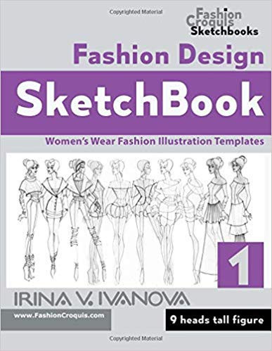 Fashion Design Sketchbook: Women's Wear Fashion Illustration