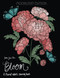 Bloom: Moonlight Edition: A Floral Adult Coloring Book