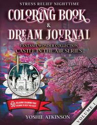 Stress Relief Nighttime Coloring Book and Dream Journal