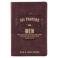 101 Prayers For Men Faux Leather Flexcover