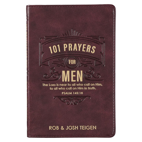 101 Prayers For Men Faux Leather Flexcover