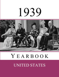 1939 US Yearbook: Original book full of facts and figures from 1939 -