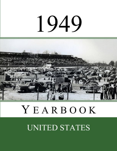 1949 US Yearbook: Original book full of facts and figures from 1949 -