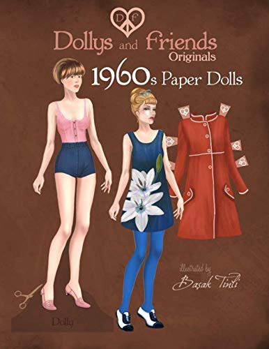 Dollys and Friends Originals 1960s Paper Dolls: Sixties Vintage