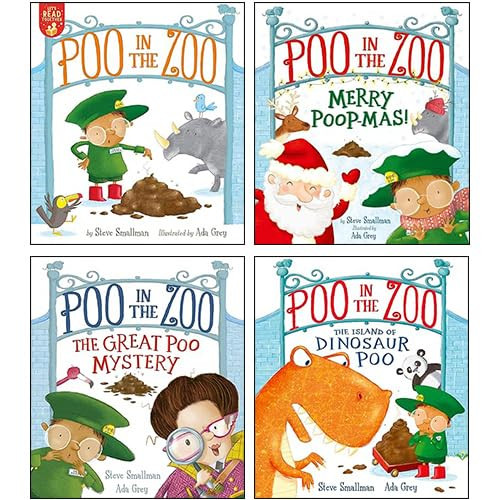 Pooh in the Zoo Series 4 Books Collection Set By Smallman & Grey