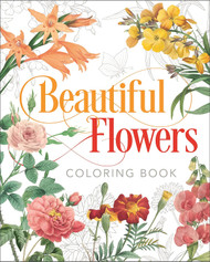 Beautiful Flowers Coloring Book (Sirius Classic Nature Coloring)