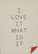 I love it. What is it?