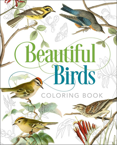 Beautiful Birds Coloring Book (Sirius Classic Nature Coloring)