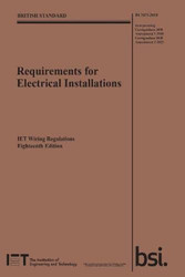 Requirements for Electrical Installations IET Wiring Regulations