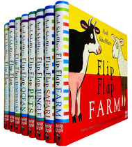Axel Scheffler's Complete Flip Flap Series 8 Books Collection Set