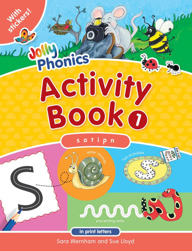 Jolly Phonics Activity Book: In Print Letters