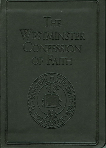 Westminster Confession of Faith (Pocket Puritans)