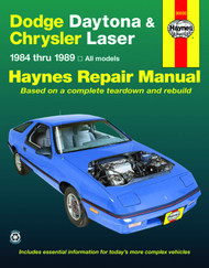 Dodge Daytona & Chrysler Laser 2.2 & 2.5 litre