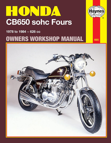 Honda CB650 '79'82 (Owners' Workshop Manual)