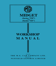 MG Midget Series TD & TF Workshop Manual