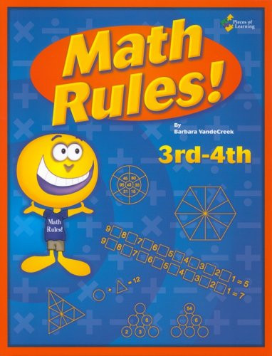 Math rules!: 3rd-4th grade 25 Week Enrichment Challenge