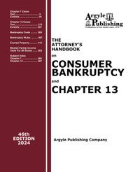 The Attorney's Handbook on Consumer Bankruptcy and Chapter 13