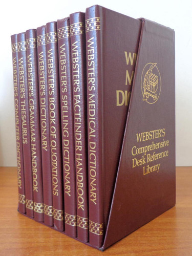 Webster's Comperhensive Desk Reference Library-8 Vol. Set