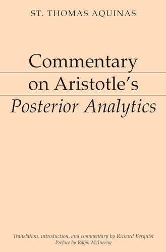 Commentary on Aristotle's Posterior Analytics