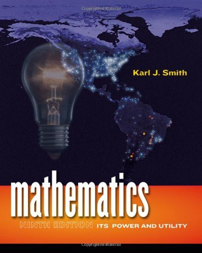 Mathematics Its Power And Utility