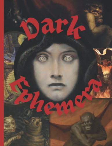 Dark Ephemera: Scary Vintage Aesthetic Image Collection To Cut Out