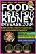 Foods Lists For Kidney Disease 2024