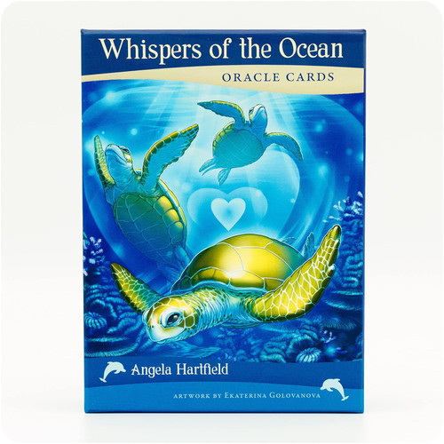 Whispers of the Ocean Oracle Cards: 50 full col cards and 124-page