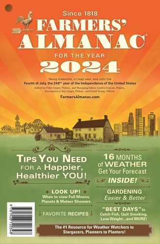 Farmers' Almanac 2024