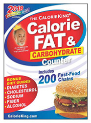 The Calorieking Calorie Fat & Carbohydrate Counter 2018