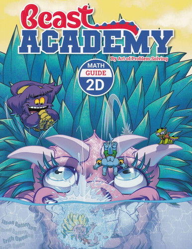 Art of Problem Solving Beast Academy 2D Guide and Practice 2-Book Set
