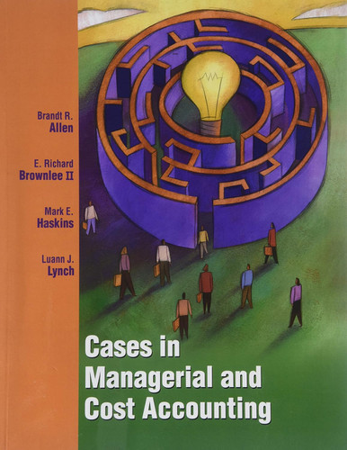 Title: Cases In Managerial Cost Accou