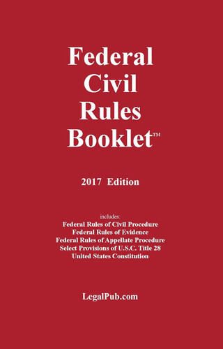 2017 Federal Civil Rules Booklet