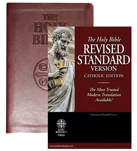 The Holy Bible RSV Catholic Edition - Burgundy
