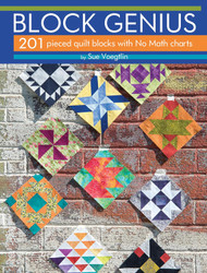 Block Genius: 201 Pieced Quilt Blocks with No Match Charts