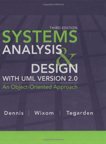 Systems Analysis And Design With Uml