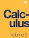 Calculus Volume 3 by OpenStax