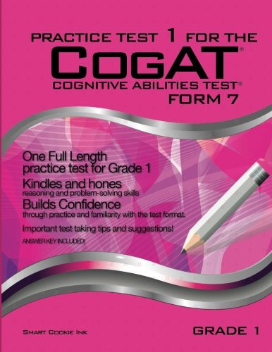 Practice Test 1 for the CogAT - Form 7 - Grade 1