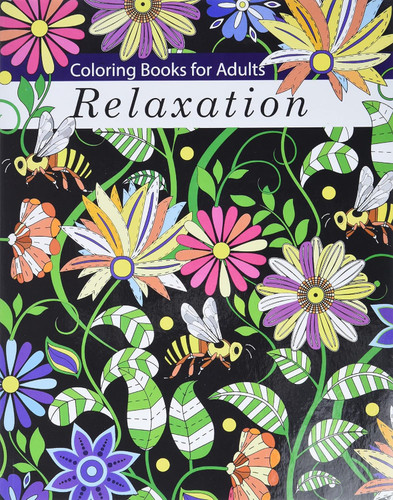 Coloring Books for Adults Relaxation: Adult Coloring Books: Flowers