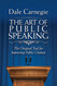 Art of Public Speaking