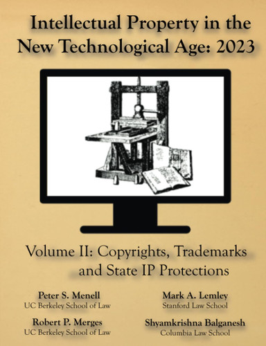 Intellectual Property in the New Technological Age 2023 Vol. II