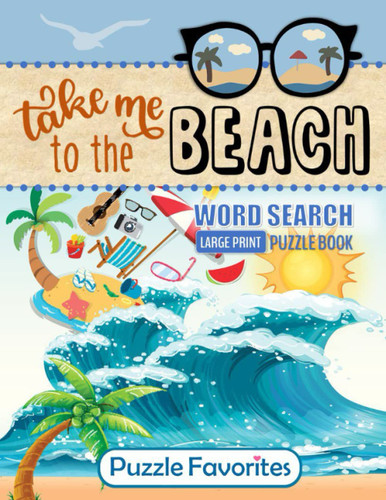 Take Me to the Beach Word Search Puzzle Book
